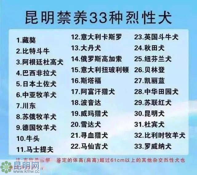 昆明人注意啦，市級(jí)所有公園禁止犬只入內(nèi)3.jpg